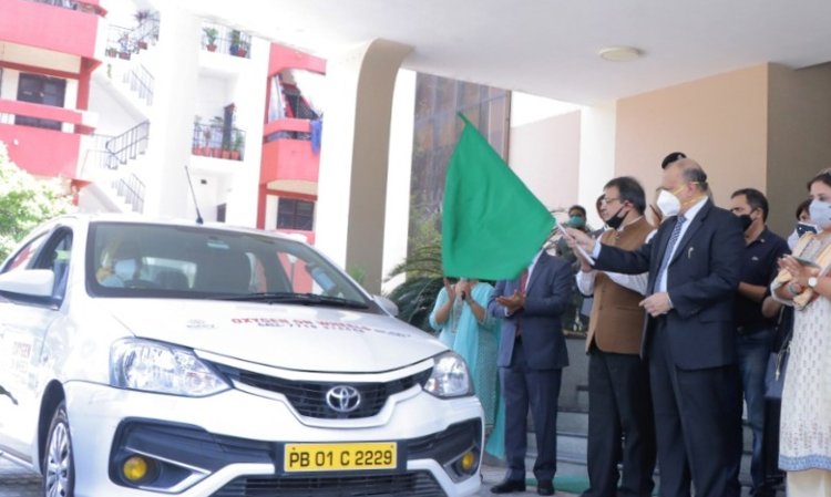 Haryana State Legal Services Authority Launches Oxygen On Wheels For COVID Relief Haryana State Legal Services Authority Launches Oxygen On Wheels For COVID Relief