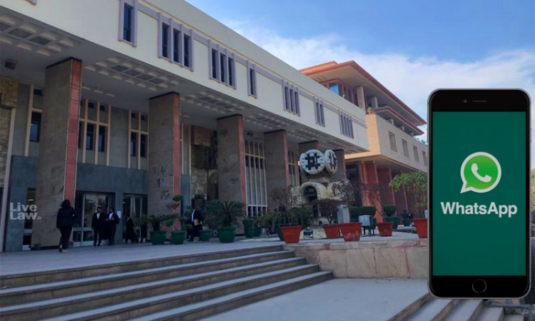 Delhi High Court Adjourns To August 27 Whatsapps Plea Challenging Traceability Clause Under New IT Rules As Violative Of Right To Privacy Delhi High Court Adjourns To August 27 Whatsapps Plea Challenging Traceability Clause Under New IT Rules As Violative Of Right To Privacy