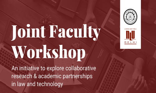 IIT Delhi And NLU Delhi Organised Virtual Joint Faculty Workshop
