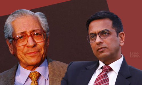 I Accepted Judgeship On My Mentor Soli Sorabjees Advice And Never Regretted It For Even A Day: Justice Chandrachud