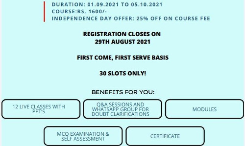 Online Course On Criminal Law By Legal Zems [Register By 29th August 2021]
