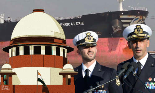 Enrica Lexie Case : On Plea By Injured Fishermen, Supreme Court Stays Disbursement Of Rs 2 Crores Compensation To Boat Owner Enrica Lexie Case : On Plea By Injured Fishermen, Supreme Court Stays Disbursement Of Rs 2 Crores Compensation To Boat Owner