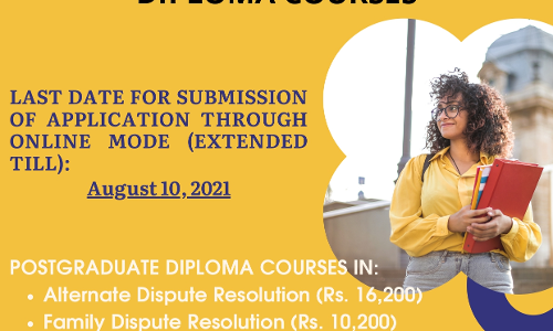 Maharashtra National Law University, Nagpur In Association With Rajiv Gandhi National University Of Law, Punjab: Admission Notification For Post Graduate Diploma Courses -2021-22
