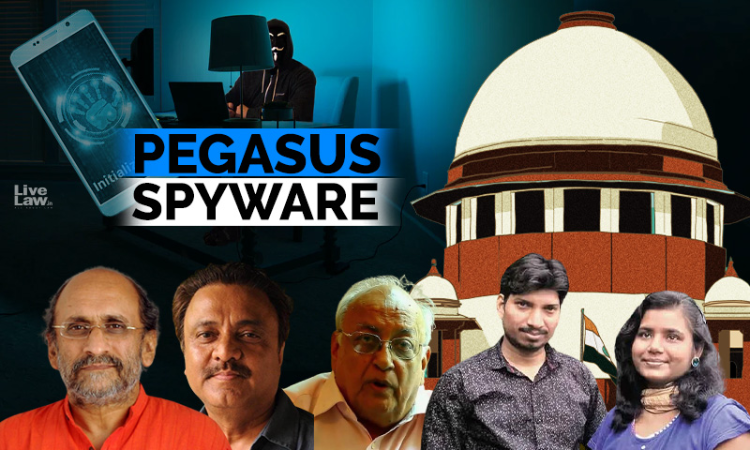 [BREAKING] Direct Centre To Disclose Use Of Pegasus Spyware : 5 Journalists On Potential Snoop List Move Supreme Court