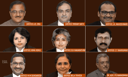 President Notifies Appointment Of Nine Supreme Court Judges Including 3 Women President Notifies Appointment Of Nine Supreme Court Judges Including 3 Women