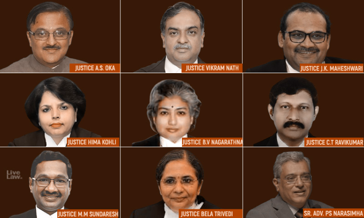 President Notifies Appointment Of Nine Supreme Court Judges Including 3 Women President Notifies Appointment Of Nine Supreme Court Judges Including 3 Women