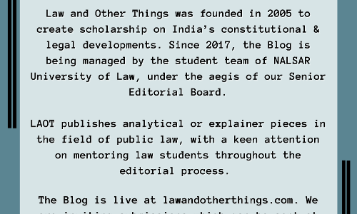 Law And Other Things Blog: Call For Submissions