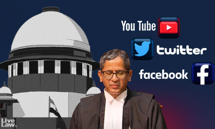 Attempt To Give Communal Colour To News A Problem; Gives Bad Name To Country : CJI Ramana Attempt To Give Communal Colour To News A Problem; Gives Bad Name To Country : CJI Ramana