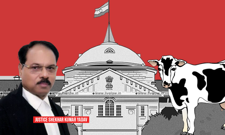 Scientists Believe Cow Is The Only Animal That Inhales & Exhales Oxygen; No Fundamental Right To Eat Cow-Beef : Allahabad High Court Scientists Believe Cow Is The Only Animal That Inhales & Exhales Oxygen; No Fundamental Right To Eat Cow-Beef : Allahabad High Court