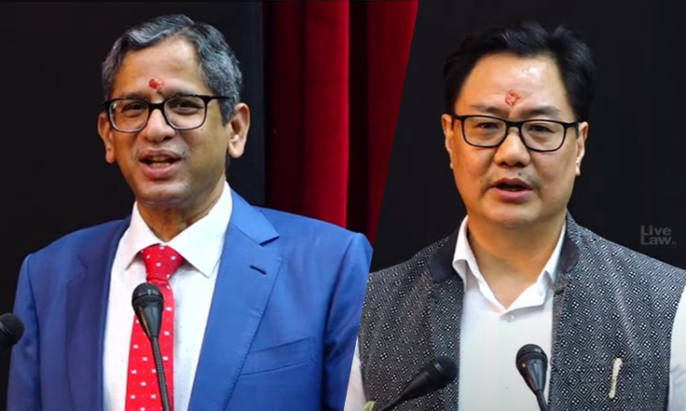 No Consensus On CJI Ramanas Proposal For National Judicial Infrastructure Authority : Law Minister Tells Lok Sabha No Consensus On CJI Ramanas Proposal For National Judicial Infrastructure Authority : Law Minister Tells Lok Sabha
