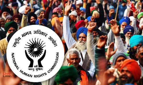 Farmers Protest: NHRC Issues Notice To Four States Citing Adverse Impact On Industries, Transportation; Seeks Action Taken Report
