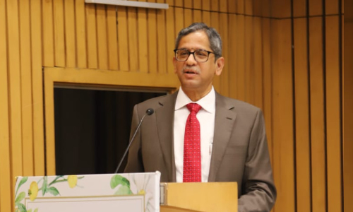 Women Should Demand 50% Reservation In The Judiciary, Not As Charity But As A Matter Of Right: CJI Ramana