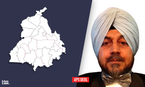 Punjabs Advocate General Amar Preet Singh Deol Resigns