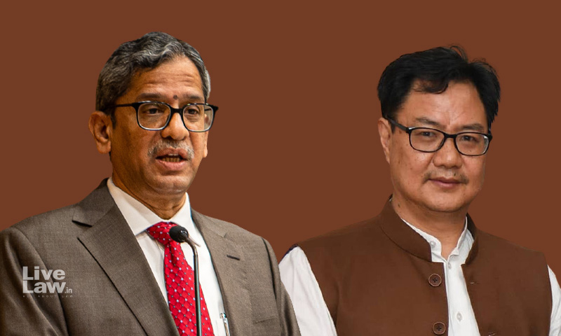 Non-Filling Up Of Judicial Vacancies Major Reason For Pendency : CJI Ramana Responds To Law Minister Non-Filling Up Of Judicial Vacancies Major Reason For Pendency : CJI Ramana Responds To Law Minister
