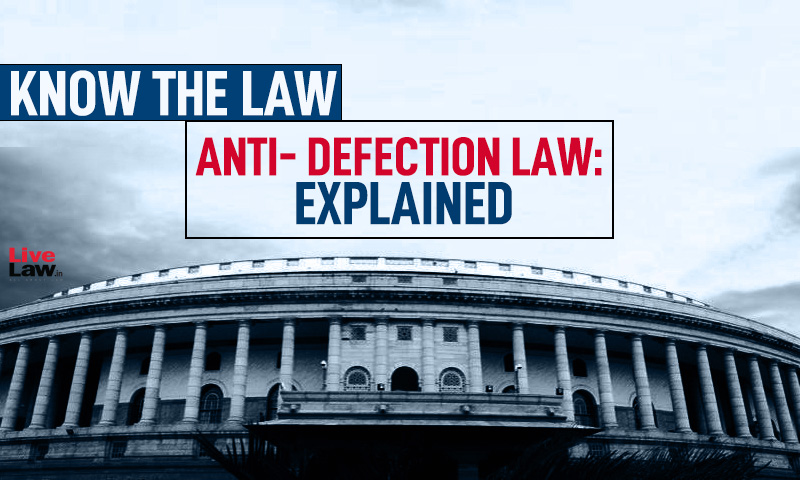 Anti-Defection Law: Explained Anti-Defection Law: Explained