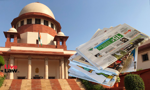 Trigger Happy Filing Of Half Baked Petitions Merely On The Basis Of Newspaper Reports Should Be Discouraged, Says Supreme Court