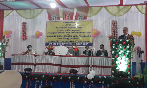 Assam : New District & Sessions Court At Hatsingimari Inaugurated Assam : New District & Sessions Court At Hatsingimari Inaugurated