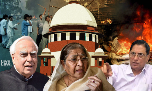 Gujarat Riots : All Those Who Collaborated Were Rehabilitated Later; SIT Head RK Raghavan Made High Commissioner - Sibal Tells Supreme Court Gujarat Riots : All Those Who Collaborated Were Rehabilitated Later; SIT Head RK Raghavan Made High Commissioner - Sibal Tells Supreme Court