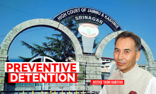 To Classify Detenue As Notorious Stone Pelter Not Sufficient To Invoke Preventive Detention Powers: J&K&L High Court