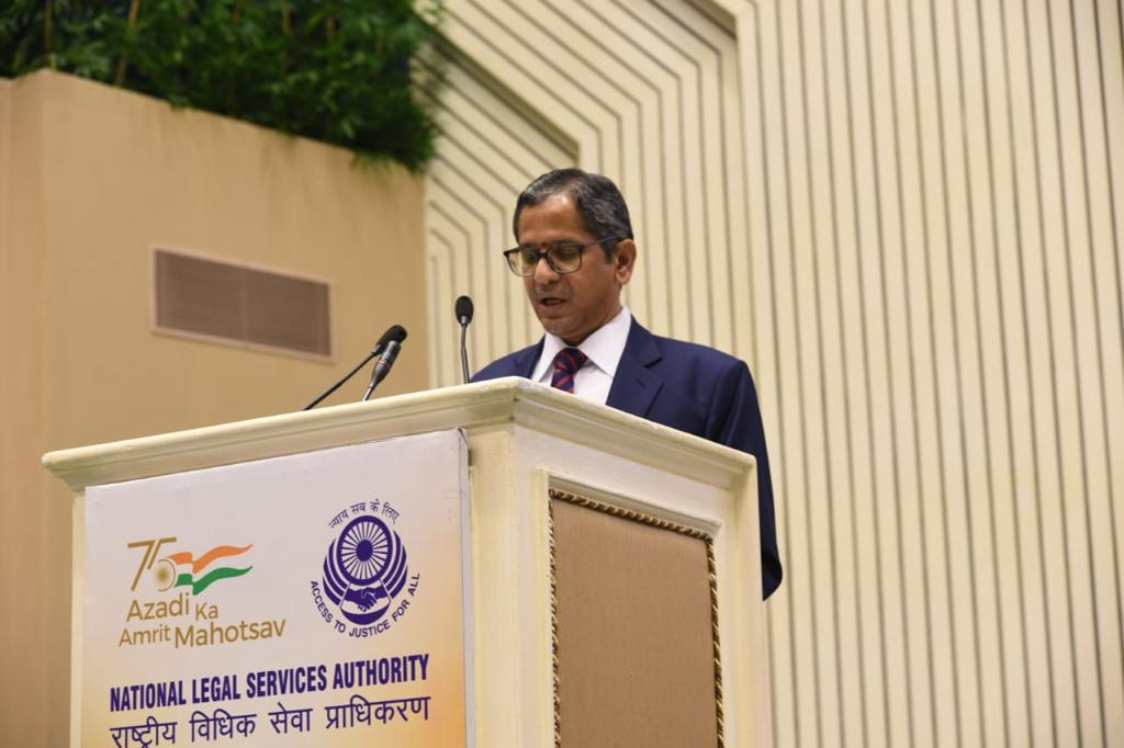 Indian Judiciary Has Always Been At The Forefront In Shaping A Welfare State: CJI NV Ramana Indian Judiciary Has Always Been At The Forefront In Shaping A Welfare State: CJI NV Ramana