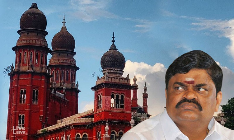 Govt Job Offer Scam: Madras High Court Orally Directs TN Police To Refrain From Arresting Former Minister Rajenthra Bhalaji Till Wednesday Govt Job Offer Scam: Madras High Court Orally Directs TN Police To Refrain From Arresting Former Minister Rajenthra Bhalaji Till Wednesday