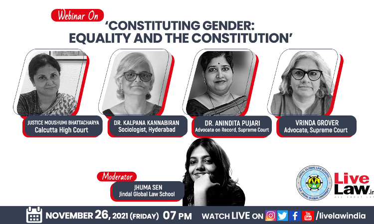 Today At 7PM- Webinar On Constituting Gender: Equality And The Constitution