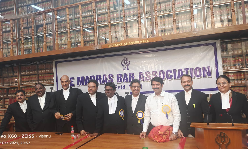 Madras Bar Association Election Results Declared; Advocate V R Kamalanathan Elected President, Advocate D Sreenivasan As Secretary