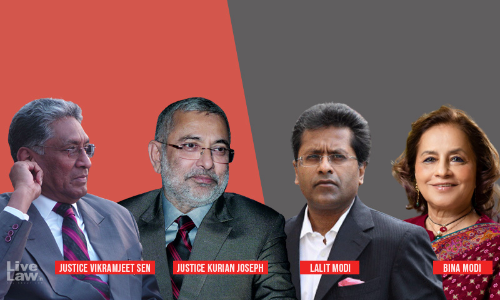 Lalit Modi Family Property Dispute : Supreme Court Appoints Ex-Judges Vikramjit Sen & Kurian Joseph As Mediators Lalit Modi Family Property Dispute : Supreme Court Appoints Ex-Judges Vikramjit Sen & Kurian Joseph As Mediators
