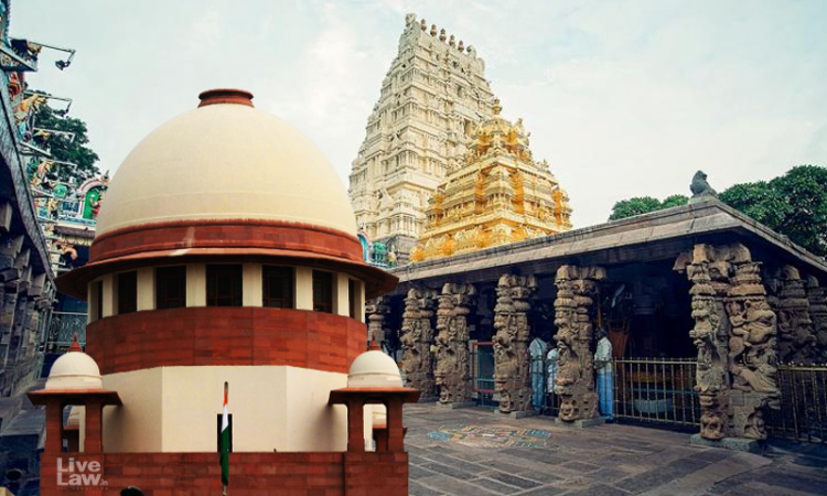 Dont Exclude Non-Hindus From Auction Process For Shop Leases In Temple : Supreme Court Directs AP Govt Authorities Dont Exclude Non-Hindus From Auction Process For Shop Leases In Temple : Supreme Court Directs AP Govt Authorities