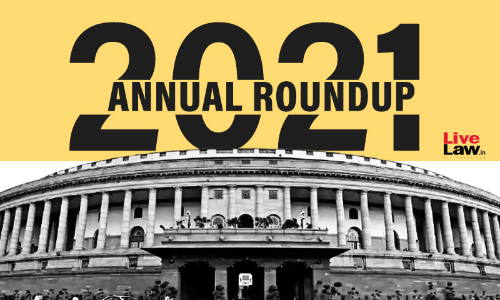 Parliament Annual Round-Up 2021