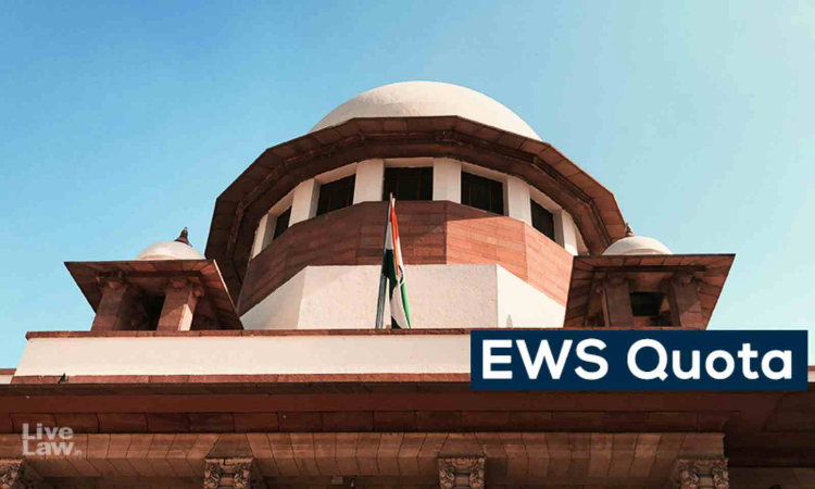 EWS Issue : Supreme Court To Hear Plea Challenging Validity Of Rs 8 Lakhs Annual Income Criteria In May 2022 EWS Issue : Supreme Court To Hear Plea Challenging Validity Of Rs 8 Lakhs Annual Income Criteria In May 2022
