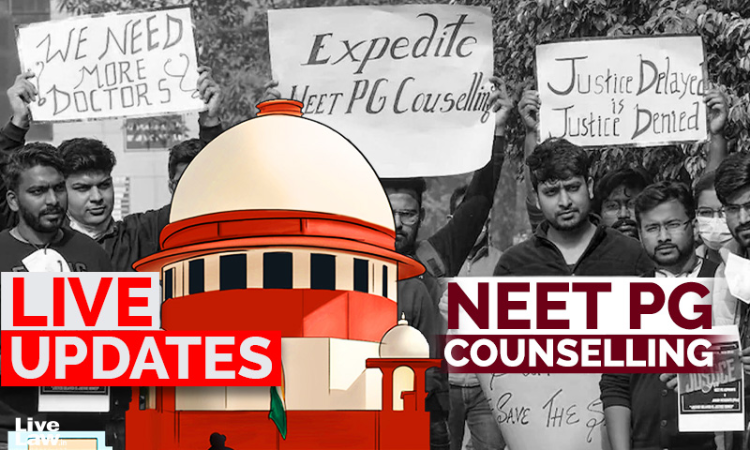 NEET-PG Counselling : Supreme Court Reserves Order In EWS/OBC Case [LIVE UPDATES Of Day 2]