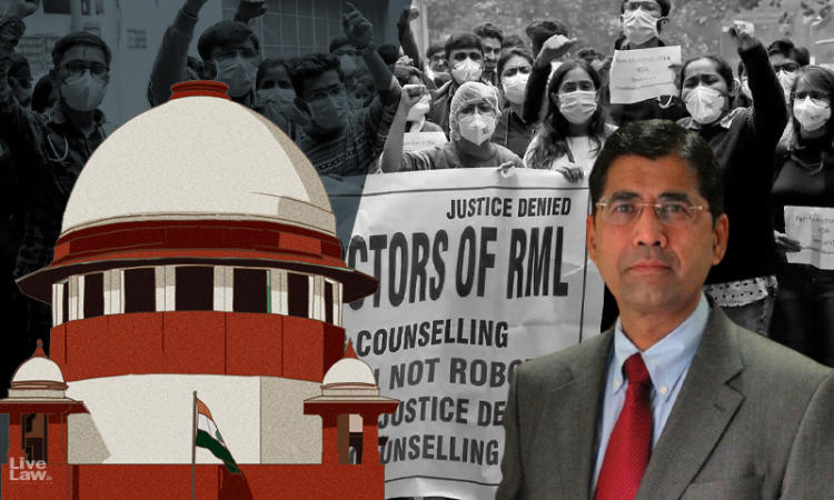 Adopt Rs 2.5 Lakh Cut-Off If EWS Is To Be Implemented : Arvind Datar To Supreme Court In NEET-PG Counselling Case Adopt Rs 2.5 Lakh Cut-Off If EWS Is To Be Implemented : Arvind Datar To Supreme Court In NEET-PG Counselling Case