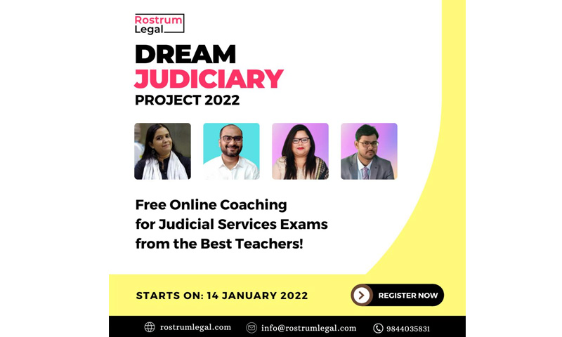 Dream Judiciary Project 2022 - Free Online Judiciary Preparation By RostrumLegal. Dream Judiciary Project 2022 - Free Online Judiciary Preparation By RostrumLegal.