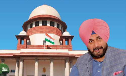1987 Road Rage Case :No Intention To Kill, Navjot Singh Sidhu Opposes Plea To Enhance Sentence; Supreme Court Reserves Judgment