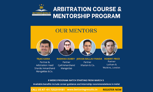 Bettering Results: Partners from Top Law Firms Teach Arbitration and Practical Aspects [Register Now]