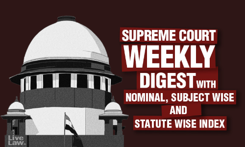 Supreme Court Weekly Digest April 2023 (Citations 308 - 336) Part 3 [April 17 – 23, 2023]