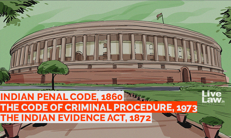Govt Has Initiated Process To Amend IPC, CrPC & Indian Evidence Act Comprehensively: Centre Informs Rajya Sabha Govt Has Initiated Process To Amend IPC, CrPC & Indian Evidence Act Comprehensively: Centre Informs Rajya Sabha