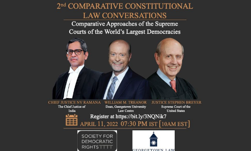 SDR: 2nd Comparative Constitutional Law Conversation Series Webinar On Comparative Approaches of the Supreme Courts of the Worlds Largest Democracies SDR: 2nd Comparative Constitutional Law Conversation Series Webinar On Comparative Approaches of the Supreme Courts of the Worlds Largest Democracies