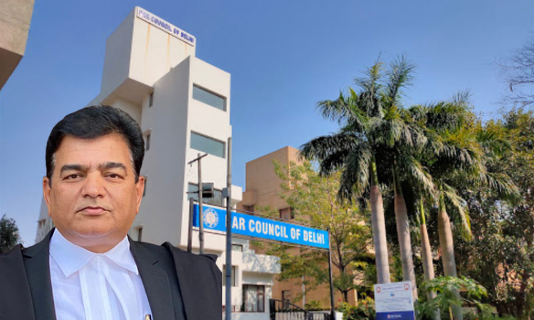 Former Honorary Secretary Murari Tiwari Elected Chairman Of The Delhi Bar Council