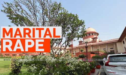 Marital Rape : Supreme Court Refuses To Stay Karnataka HC Judgment Which Sustained Section 376 IPC Charges Against Husband On Wifes Rape Complaint Marital Rape : Supreme Court Refuses To Stay Karnataka HC Judgment Which Sustained Section 376 IPC Charges Against Husband On Wifes Rape Complaint