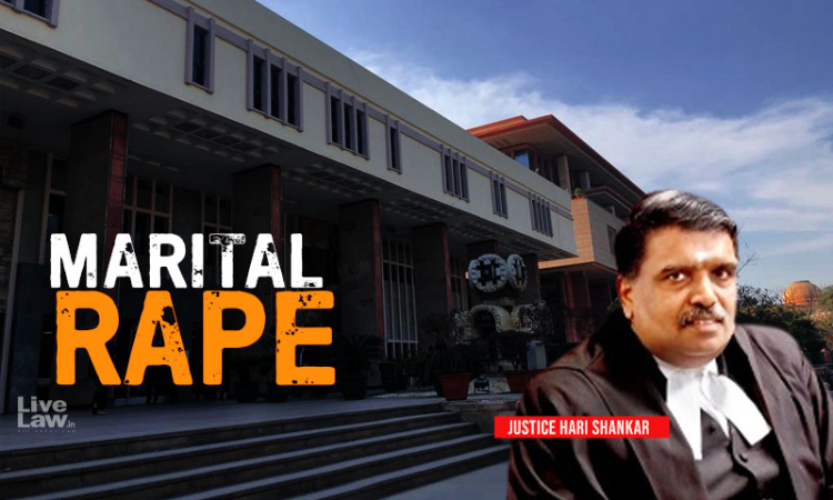Assumption That Wife Forced To Have Sex With Husband Feels Same Degree Of Outrage As Woman Raped By Stranger Is Unrealistic : Justice Hari Shankar