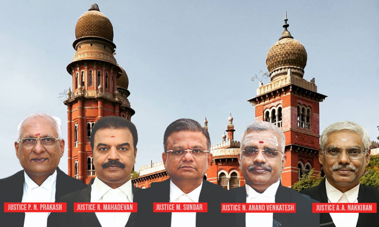 Madras High Court Constitutes Full Bench To Decide Upon High Courts Jurisdiction To Hear Child Custody Matters On Original Side Madras High Court Constitutes Full Bench To Decide Upon High Courts Jurisdiction To Hear Child Custody Matters On Original Side