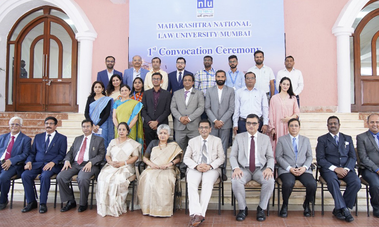 1st Convocation Ceremony Of MNLU Mumbai Held At Maharashtra Judicial Academy, Uttan On 2nd July 2022
