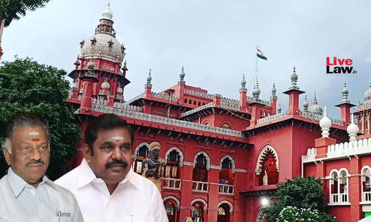 Madras High Court Refuses To Stall AIADMK General Council Meeting, Rejects Plea By Ex-CM Paneerselvam Madras High Court Refuses To Stall AIADMK General Council Meeting, Rejects Plea By Ex-CM Paneerselvam