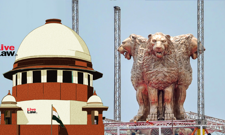 Ferocious & Aggressive Lions : Two Lawyers Move Supreme Court Against National Emblem Installed Atop New Parliament Building Ferocious & Aggressive Lions : Two Lawyers Move Supreme Court Against National Emblem Installed Atop New Parliament Building