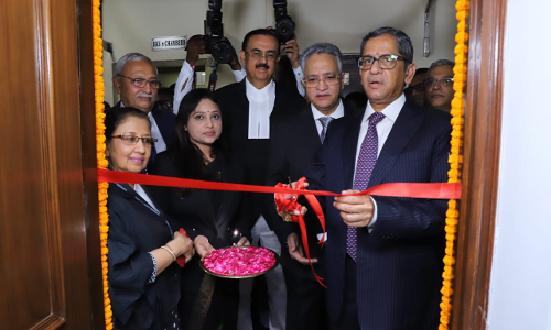 Chief Justice Of India Inaugurates Front Office of Supreme Court Legal Services Committee