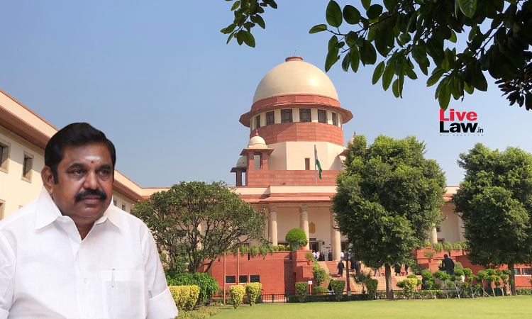Supreme Court Sets Aside Order For CBI Probe Against Former TN CM  Palaniswami; Directs HC To Consider Matter Afresh