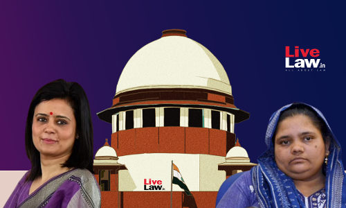 Breaking: TMC MP Mahua Moitra Moves Supreme Court Challenging Gujarat Govts Decision For Premature Release Of Convicts In Bilkis Bano Case