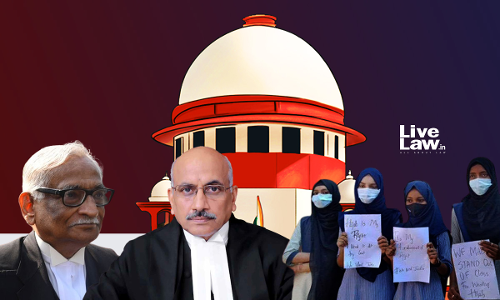 There Are Supreme Court Judges Wearing Tilak, Pagdi, Says Rajeev Dhawan; Pagdi Not Equivalent To Hijab, Replies Justice Hemant Gupta